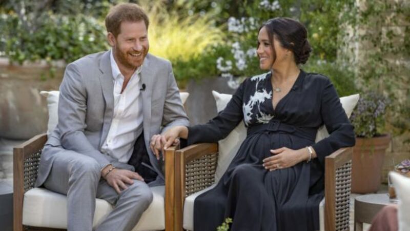 Oprah Harry and Meghan interview most watched Northern Ireland TV show of 2021