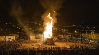 Search carried out into reports of shots fired at Derry bonfire