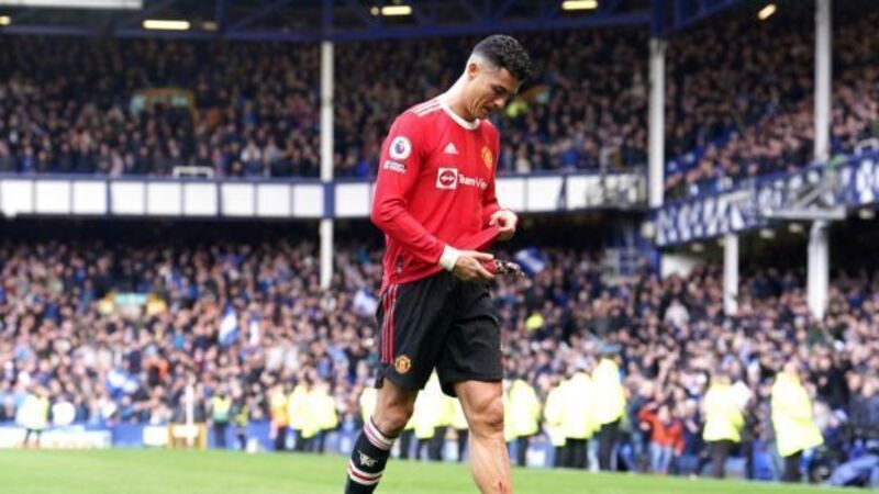 Cristiano Ronaldo given police caution after incident at Everton match Cristiano Ronaldo given police caution after incident at Everton match