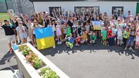Douglas GAA shows a true taste of Irish hospitality to Ukrainian refugees