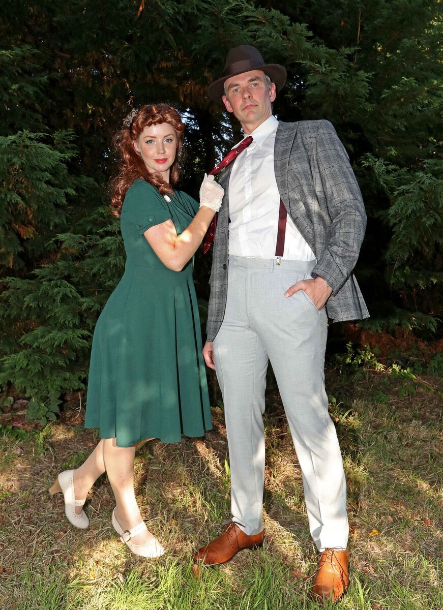 Cast members Karen Ray and Eric Browne. Picture: Jim Coughlan
Cast members Karen Ray and Eric Browne. Picture: Jim Coughlan