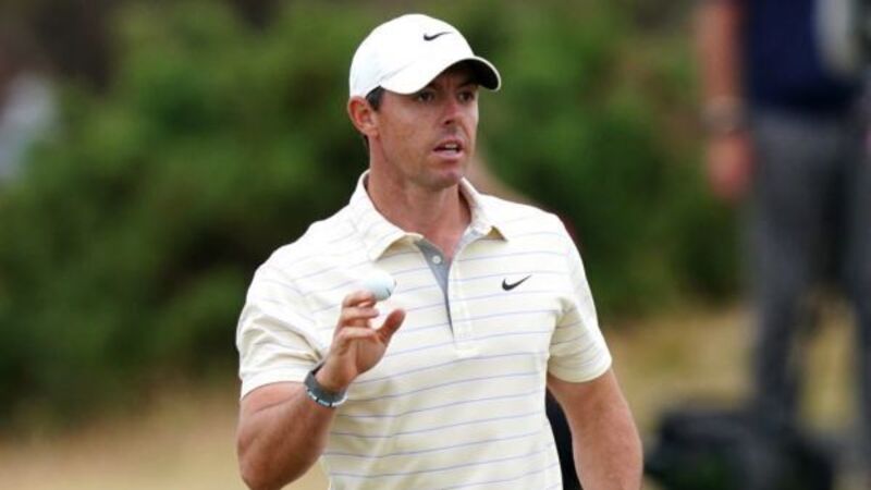 Rory McIlroy hails ‘alpha’ figure Tiger Woods after players meet to discuss LIV