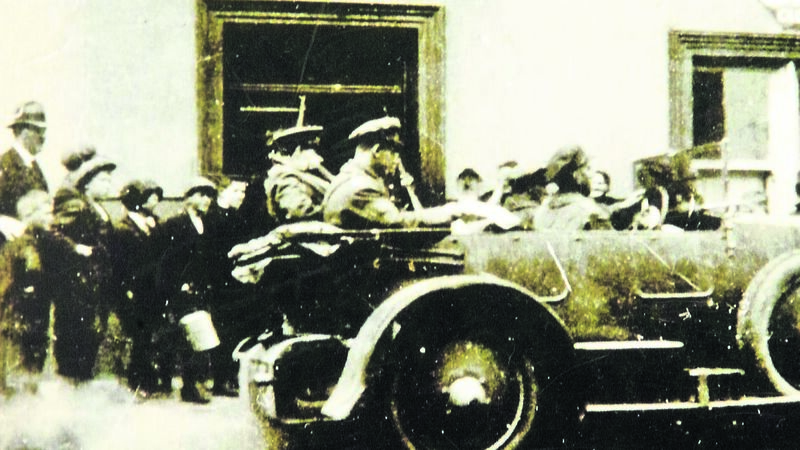 Michael Collins was killed, but where, exactly?