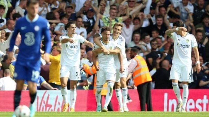 Leeds stun title hopefuls Chelsea in three-goal victory at Elland Road