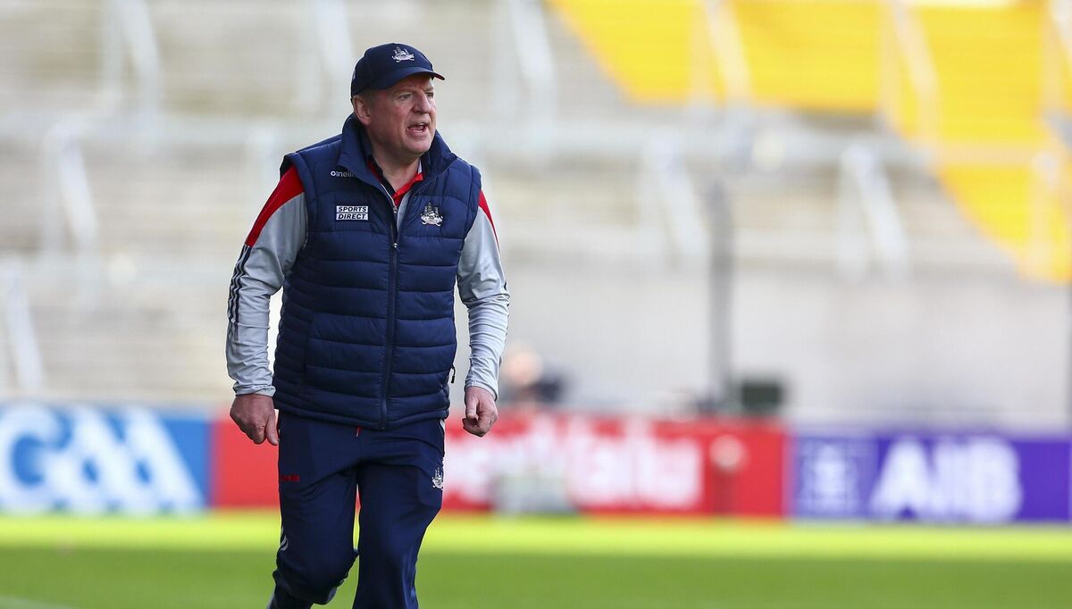 Cork manager John Cleary. Picture: INPHO/Ken Sutton