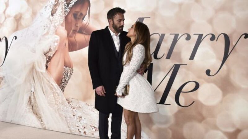 Jennifer Lopez and Ben Affleck exchange vows in front of family and friends