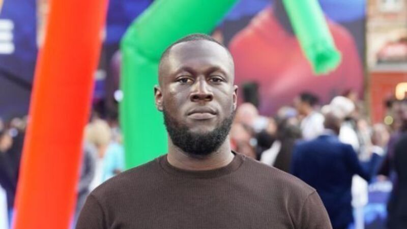 Stormzy ‘a bit flustered’ as he plays role of football pundit at Old Trafford