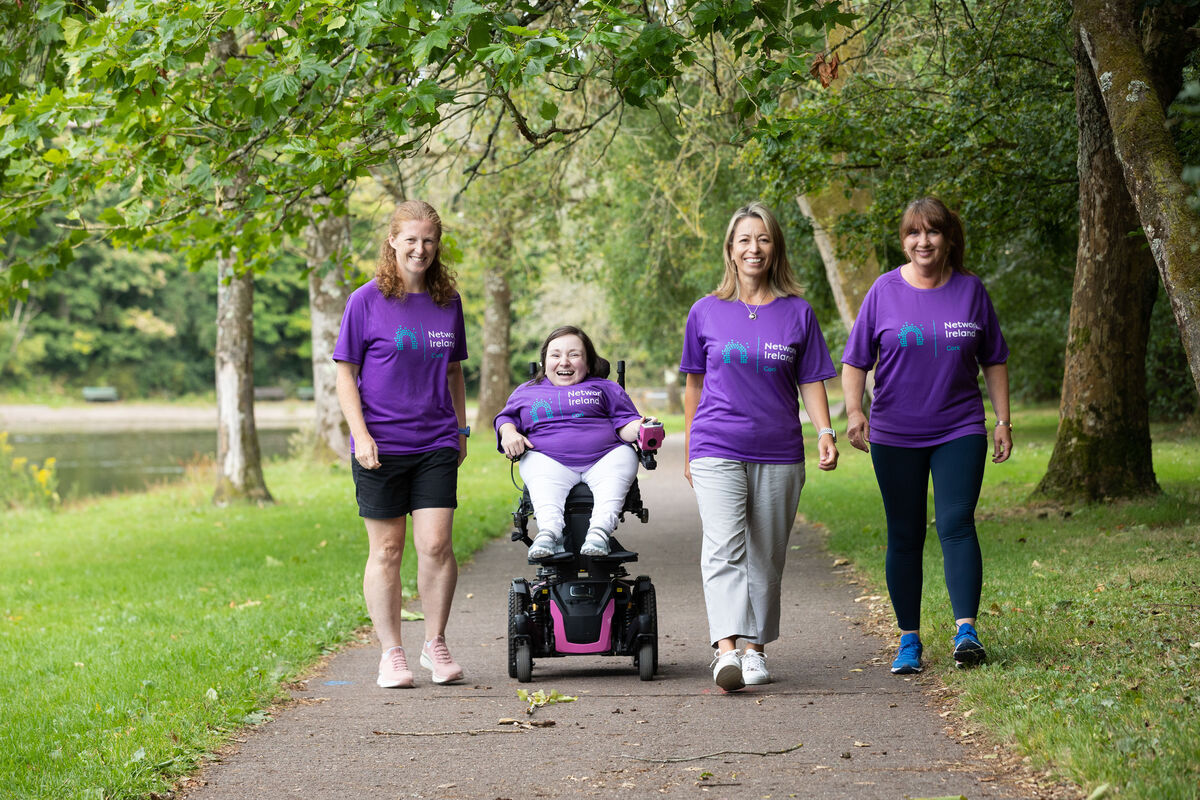 Network Cork members Gillian O'Sullivan, Elena Canty, Network Cork president Maria Desmond and Susana Marambio at the launch of Network Cork's 2022 Mini Marathon Team in support of Enable Ireland. The team is asking people to kindly donate via https://www.idonate.ie/NetworkCork Network Cork members Gillian O'Sullivan, Elena Canty, Network Cork president Maria Desmond and Susana Marambio at the launch of Network Cork's 2022 Mini Marathon Team in support of Enable Ireland. The team is asking people to kindly donate via https://www.idonate.ie/NetworkCork