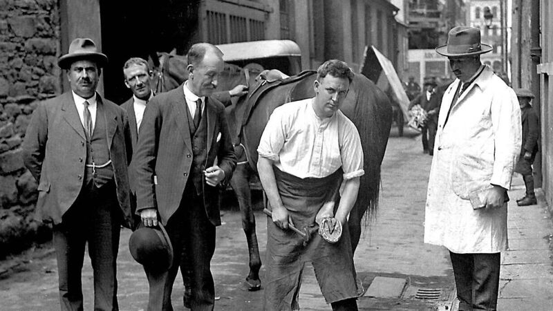 An era when forges were both a workplace and meeting place