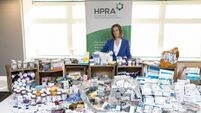 Almost half a million units of illegal medicines seized in first half of the year