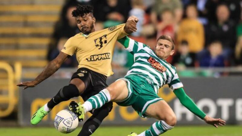 Shamrock Rovers beat Ferencvaros 1-0 in Tallaght Shamrock Rovers beat Ferencvaros 1-0 in Tallaght