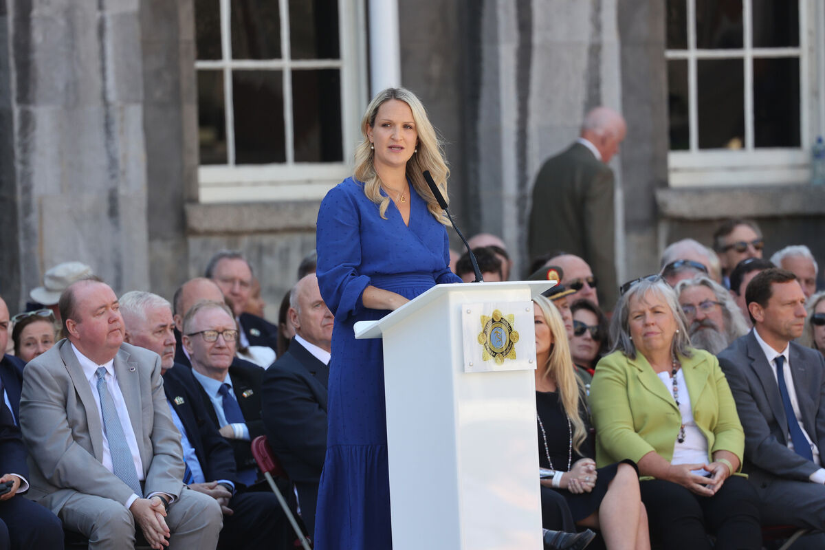 Minister for Justice, Helen McEntee. Minister for Justice, Helen McEntee.