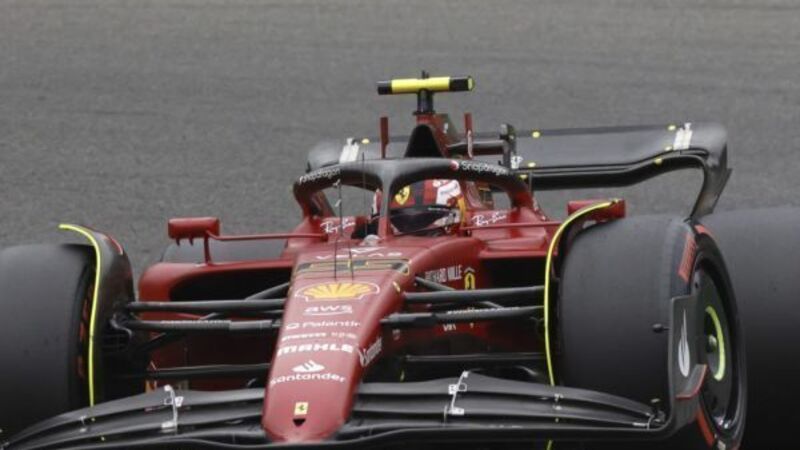 Carlos Sainz to start Belgian Grand Prix on pole