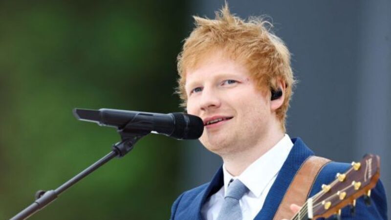Ed Sheeran joined by Ukrainian band for live debut of collaborative track