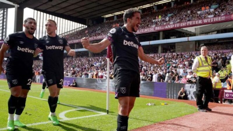 West Ham earn first win to pile more pressure on Aston Villa boss Steven Gerrard West Ham earn first win to pile more pressure on Aston Villa boss Steven Gerrard