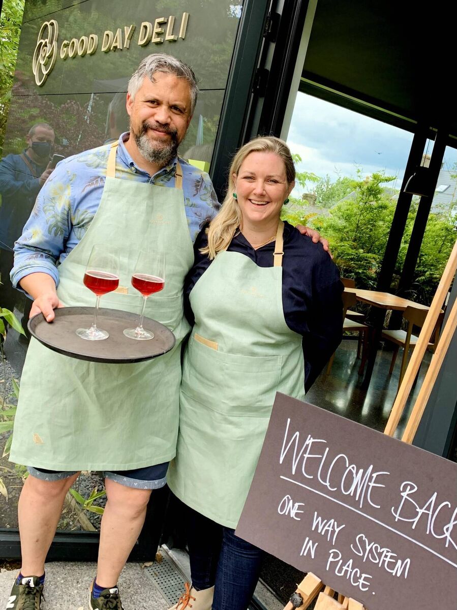 Kristin Makirere and Clare Condon, proprietors of Good Day Deli Garden Cafe, in the grounds of the Nano Nagle Centre, in Cork City. Picture: Joe McNamee Kristin Makirere and Clare Condon, proprietors of Good Day Deli Garden Cafe, in the grounds of the Nano Nagle Centre, in Cork City. Picture: Joe McNamee