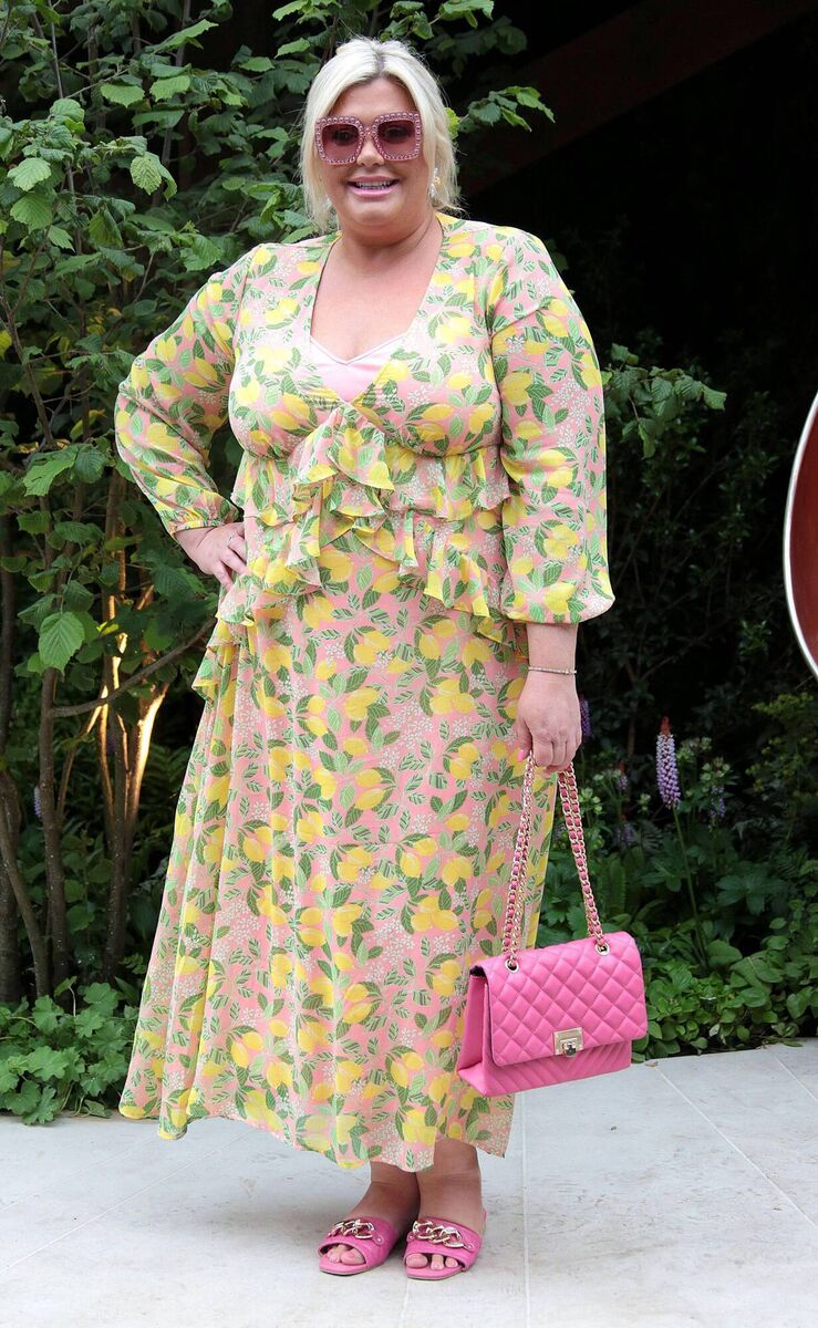 Gemma Collins at Chelsea Flower Show in 2022. Picture: Alamy/PA Photos. Gemma Collins at Chelsea Flower Show in 2022. Picture: Alamy/PA Photos.