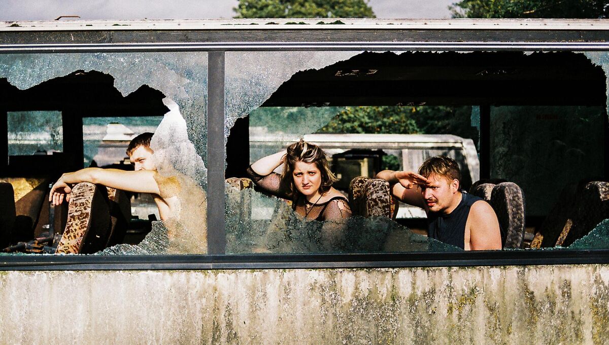The Cork art-punk trio Pretty Happy also dabble in documentary making. Photo Nicholas O'Donnell
