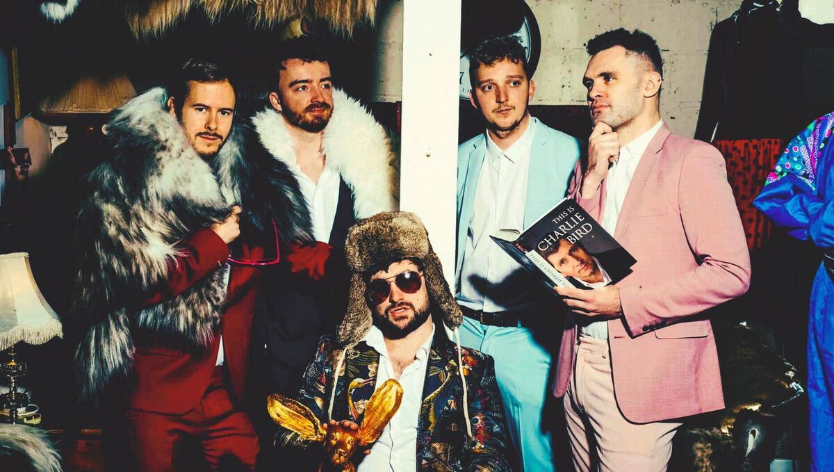Naked Animals are known for their grip[ping stage shows and vibrant sound. Photo Simon Curran.