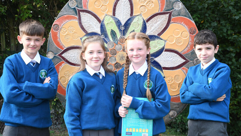 Pictures: Great excitement as Cork city primary school launches new uniform and welcomes junior infants
