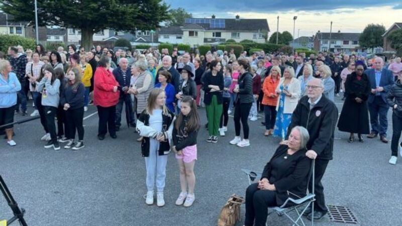 Hundreds attend vigil for two boys who died in Derry tragedy Hundreds attend vigil for two boys who died in Derry tragedy