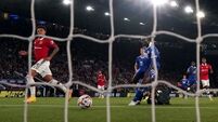 Jadon Sancho’s winner continues Manchester United’s revival at Leicester