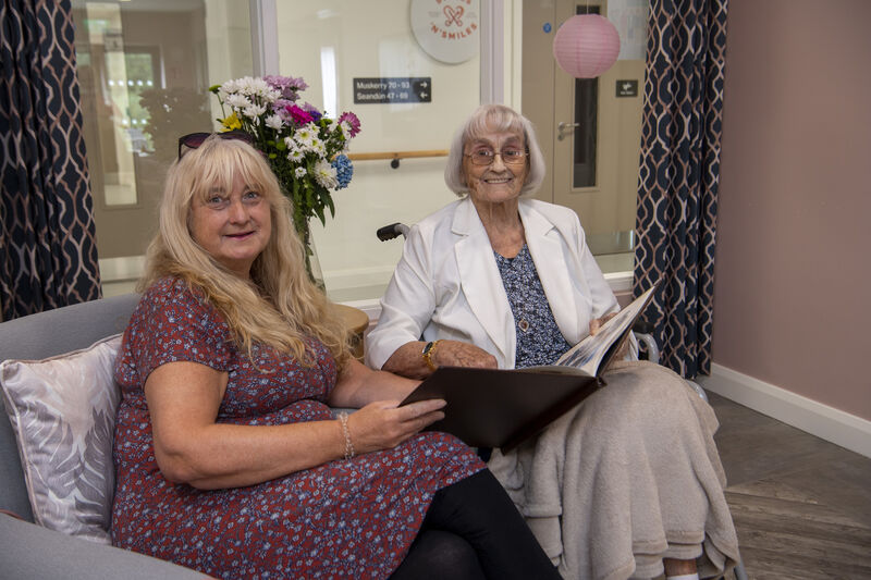Fiona Corcoran with her mother Máire at the Riverstick Care Centre, Cork. Picture Dan Linehan Fiona Corcoran with her mother Máire at the Riverstick Care Centre, Cork. Picture Dan Linehan
