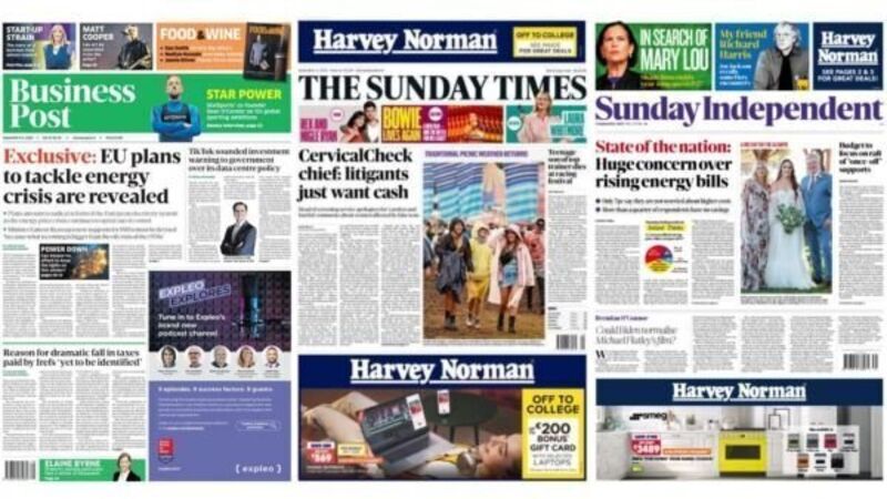 What the papers say: Sunday's front pages