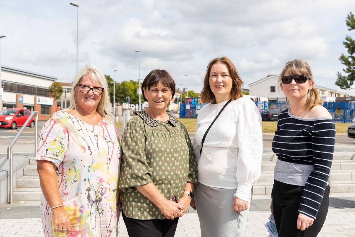 Pictured are Knocknaheeny Learning Neighbourhood 4 committee members Deirdre O'Regan, Knocknaheeny Learning Neighbourhoods; Noreen O'Regan, Cork City Partnership; Norma Browne, Cork Learning Neighbourhoods Coordinator and Elizabeth McNamara, Hollyhill Library. Picture: Alison Miles /OSM PHOTO Pictured are Knocknaheeny Learning Neighbourhood 4 committee members Deirdre O'Regan, Knocknaheeny Learning Neighbourhoods; Noreen O'Regan, Cork City Partnership; Norma Browne, Cork Learning Neighbourhoods Coordinator and Elizabeth McNamara, Hollyhill Library. Picture: Alison Miles /OSM PHOTO