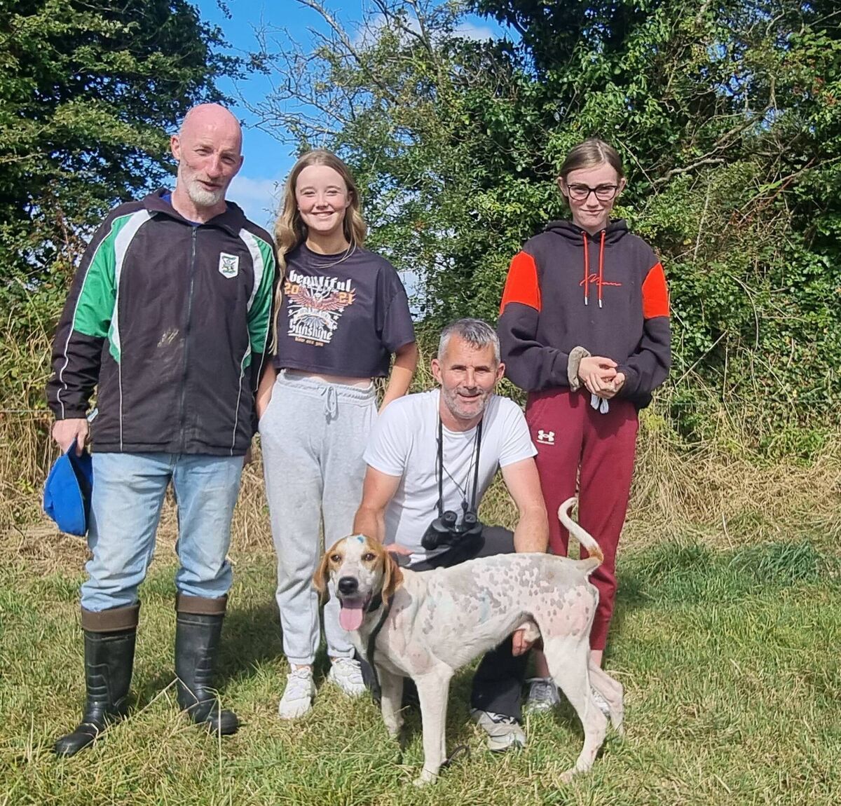 John O’Callaghan of Northern Hunt with Authority winner of the IHT Senior Draghunt at Crossmahon, with David McSweeney, Orlaith O’Callaghan and Ciara McSweeney. John O’Callaghan of Northern Hunt with Authority winner of the IHT Senior Draghunt at Crossmahon, with David McSweeney, Orlaith O’Callaghan and Ciara McSweeney.