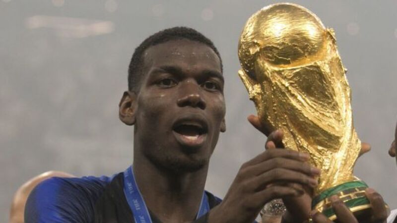 Paul Pogba ‘fine’ after knee surgery as he faces World Cup fitness race