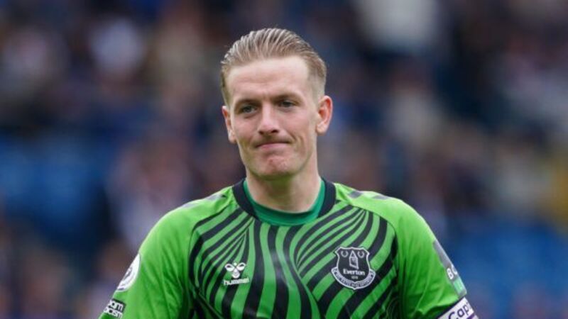 Everton and England goalkeeper Jordan Pickford ruled out for a month