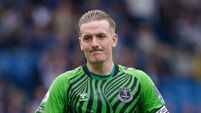 Everton and England goalkeeper Jordan Pickford ruled out for a month