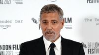 George Clooney and Julia Roberts on Friday's Late Late Show