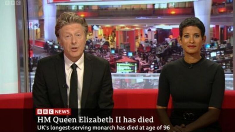 BBC continues to suspend regular programming day after queen’s death