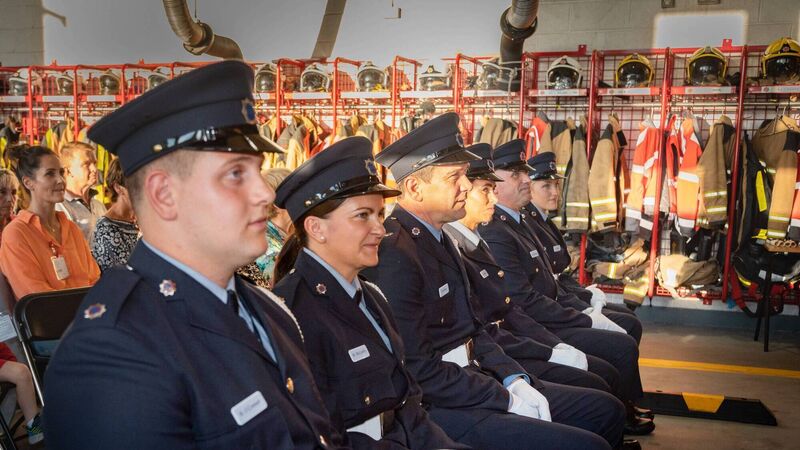Cork Airport fire and police recruits make the grade