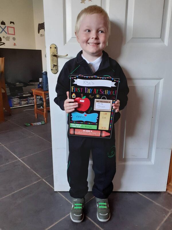 Kye, aged six, who started senior infants. His mum Tara Lenihan from Douglas is doing The Echo Women's Mini Marathon for Temple Street Children’s Hospital. Kye, aged six, who started senior infants. His mum Tara Lenihan from Douglas is doing The Echo Women's Mini Marathon for Temple Street Children’s Hospital.