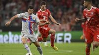 Robert Lewandowski suffers on Champions League return to Bayern Munich