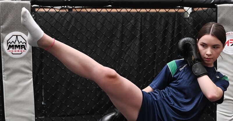 Louise Brady in action. Picture: Denis Minihane. Louise Brady in action. Picture: Denis Minihane.