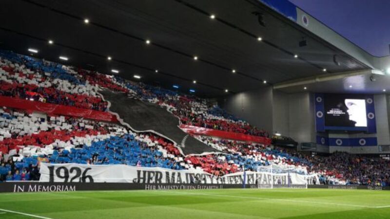 UEFA awaits report from Ibrox before considering action over national anthem