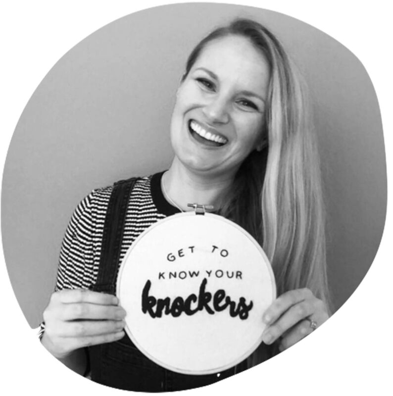 Clare O'Neill, health information article at CoppaFeel!. Picture: PA Photo/Handout