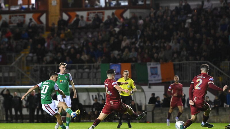Cork City's title celebrations on hold after Leesider Charlie Lyons hits Galway winner