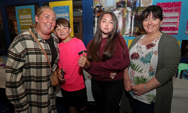 Visiting for the open night, Helen and Adam Gahan with Sarah and Yvonne O'Leary. Picture: Jim Coughlan. Visiting for the open night, Helen and Adam Gahan with Sarah and Yvonne O'Leary. Picture: Jim Coughlan.