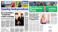What the papers say: Sunday's front pages