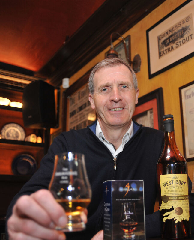Philip Gillivan at The Shelbourne Bar, MacCurtain Street, Cork. The bar has over 400 Irish Whiskeys on offer for customers/patrons. Philip Gillivan at The Shelbourne Bar, MacCurtain Street, Cork. The bar has over 400 Irish Whiskeys on offer for customers/patrons.