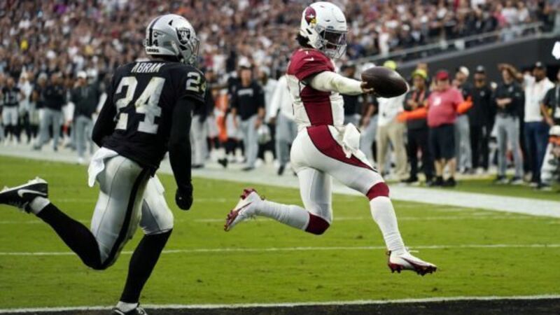 Arizona Cardinals pile on 22 straight points for late win over Las Vegas Raiders