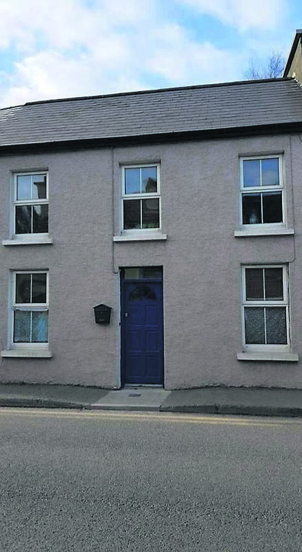This townhouse is on a street behind the main road in Bantry, and for sale at €165,000. This townhouse is on a street behind the main road in Bantry, and for sale at €165,000.