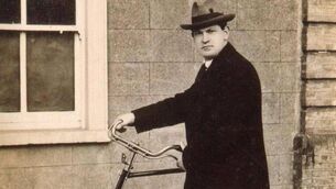 <p class="contextmenu internal_Caption">ON YOUR BIKES: If a bicycle was good enough for Michael Collins, it’s surely good enough for us</p>