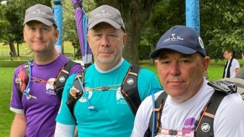 Daniel Craig hails ‘heroic’ fathers on suicide prevention charity trek
