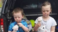 Mother charged with murder of her two children in car fire